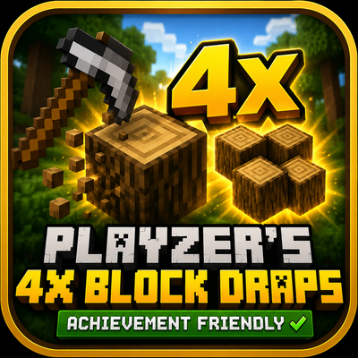 PlayZer's 4x Block Drops [Achievement Friendly]