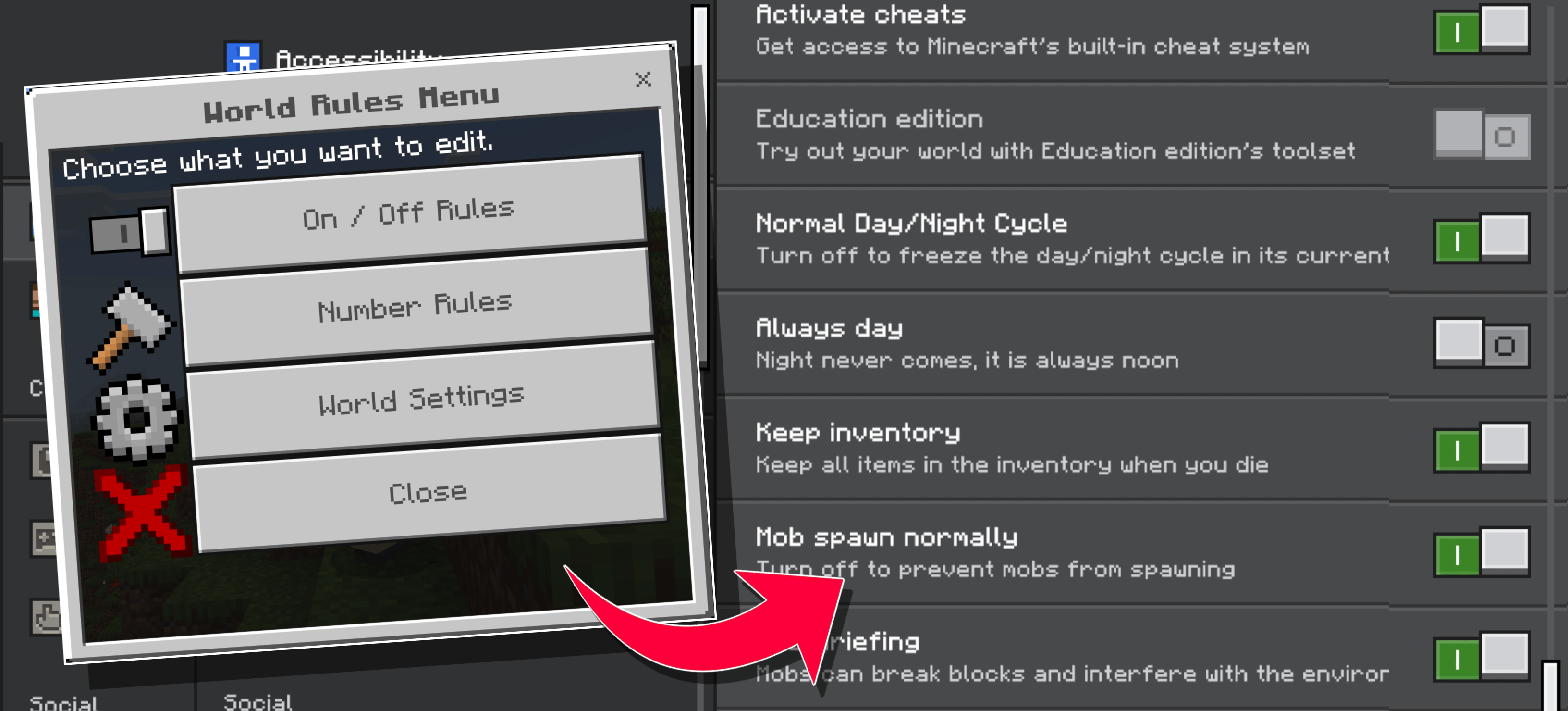 World Rules Editor — screenshot 1
