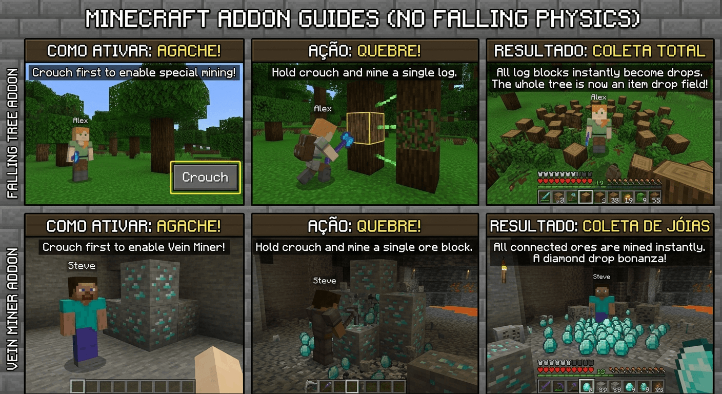 Better VeinMiner & Falling Trees — screenshot 1