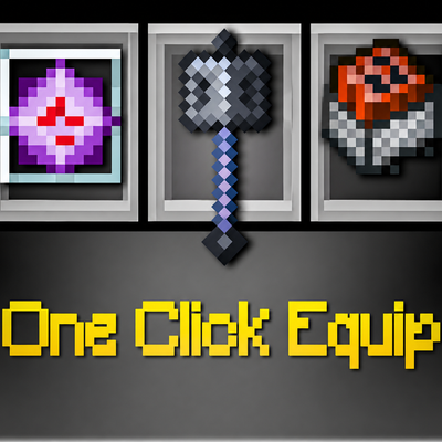 One Click PvP Kit Equip | Mace Elytra, Crystal, Cart kits