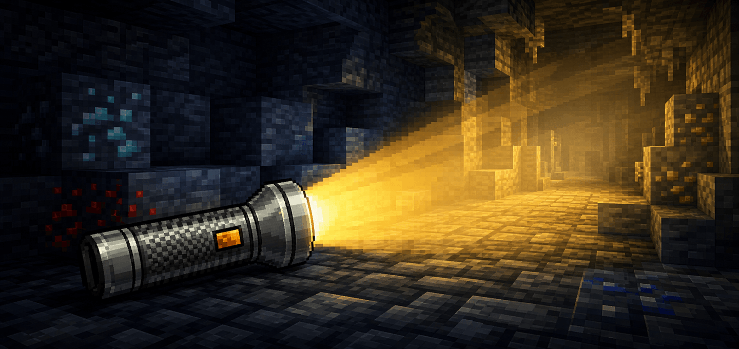 Flashlight | Dynamic Handheld Beam | Terraria Accessories — screenshot 1