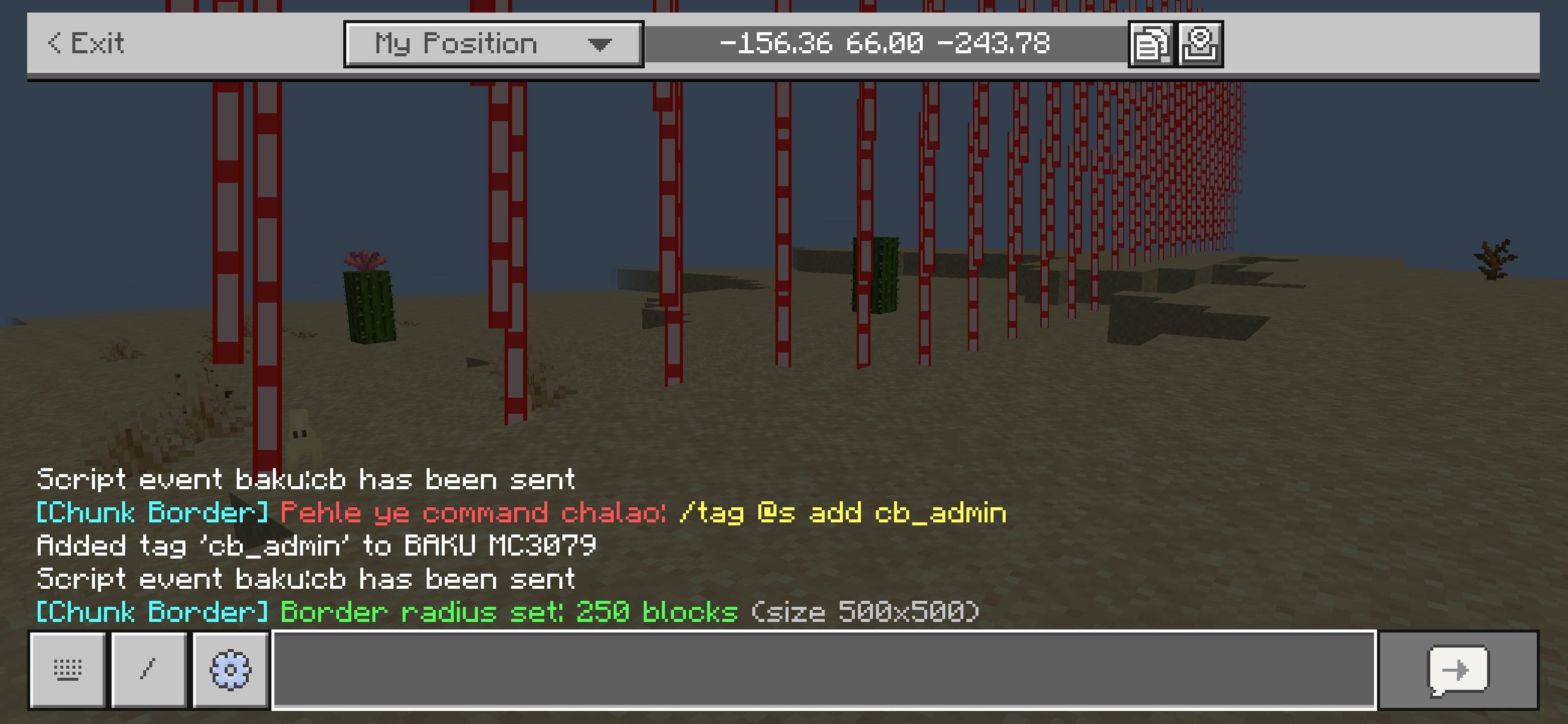 CHUNK BORDER — screenshot 3