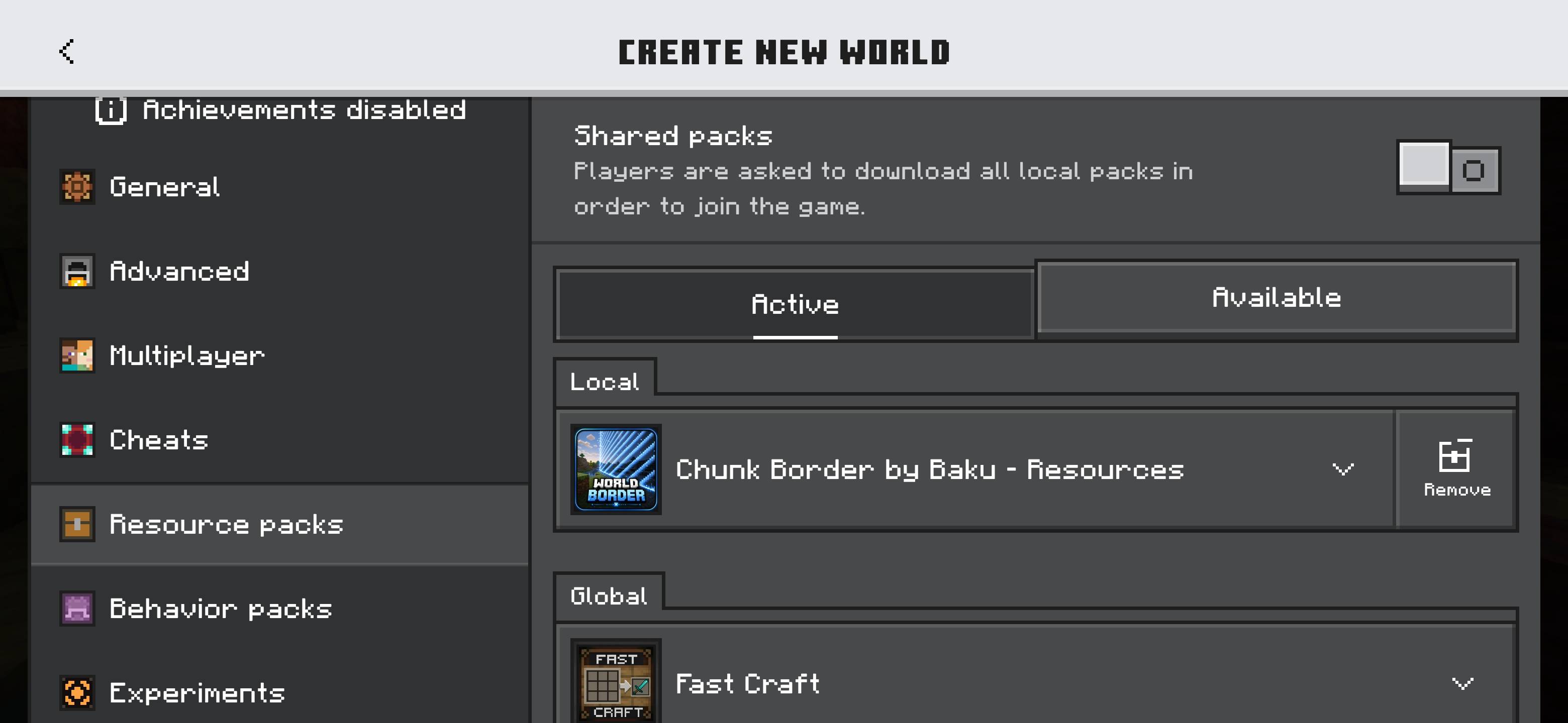 CHUNK BORDER — screenshot 8