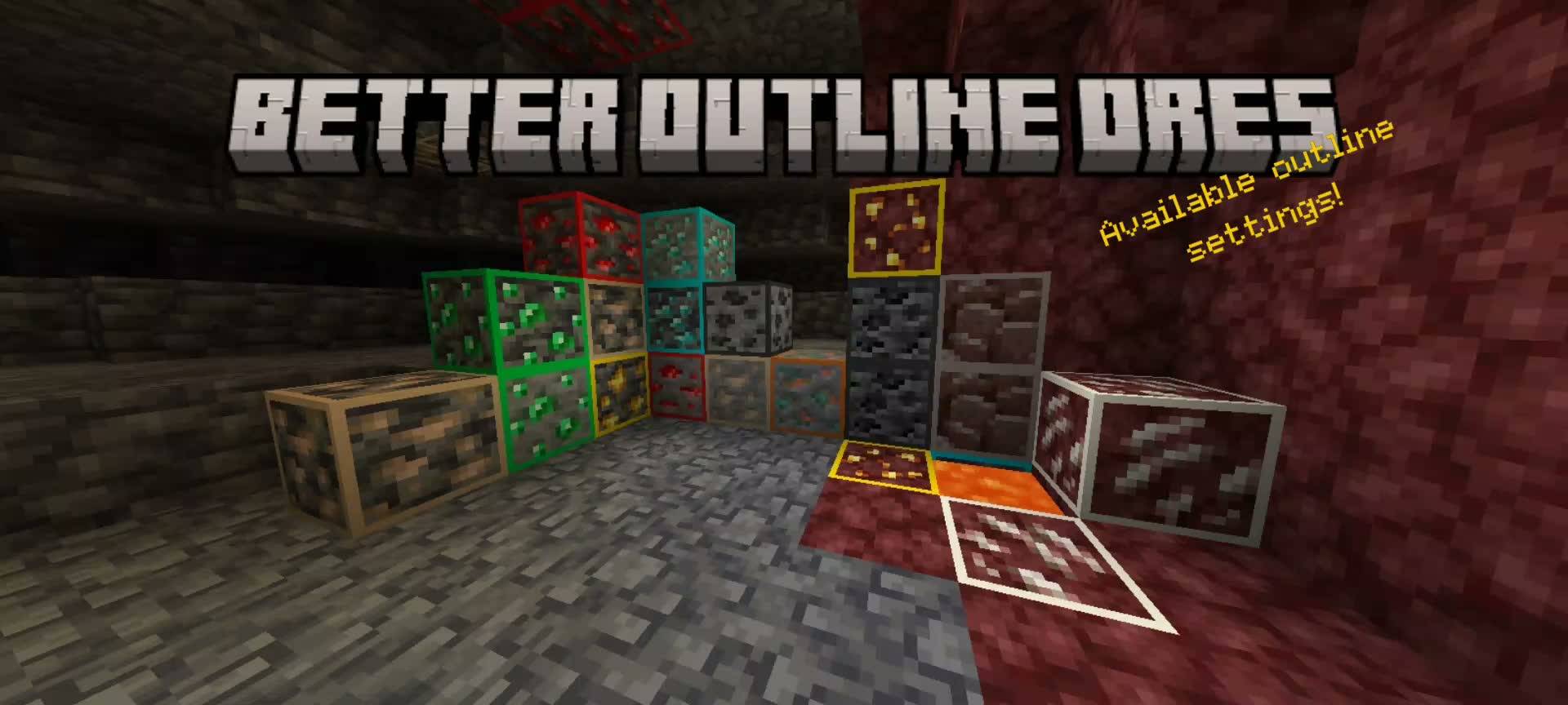 ý Better Outline Ores — screenshot 1