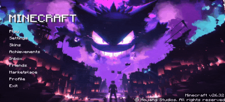 Animated Menu: Ghost City Showdown Gengar Anime — screenshot 1