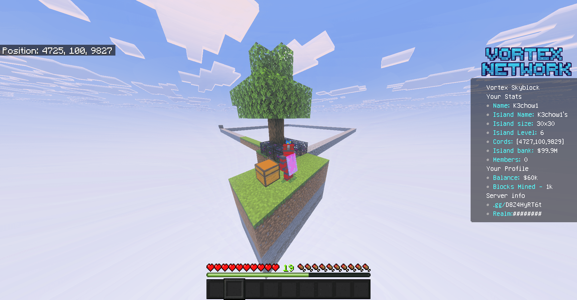 Skyblock addon — screenshot 1