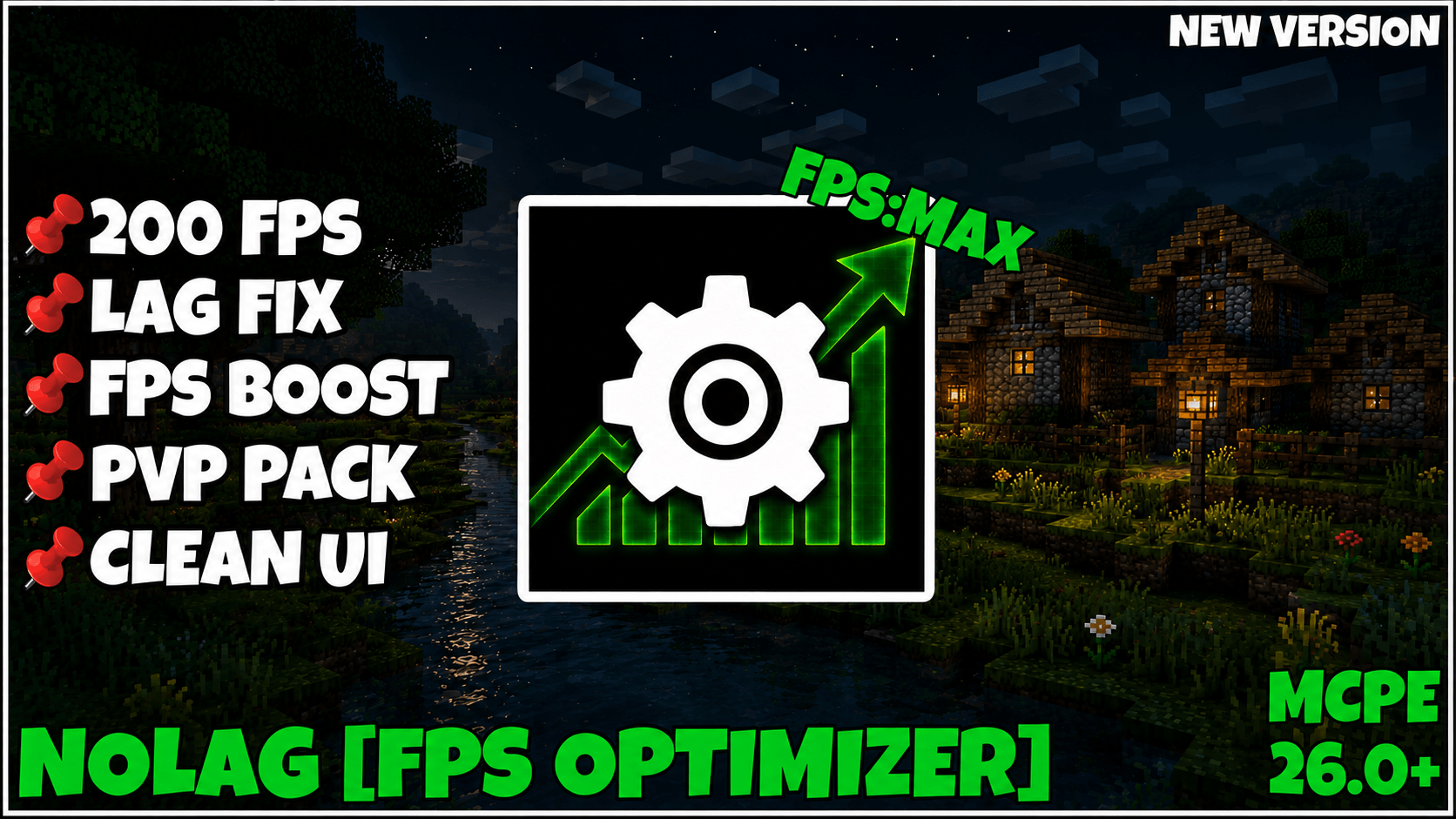 FPS OPTIMIZER | Nolag texture pack | FPS BOOST — screenshot 1