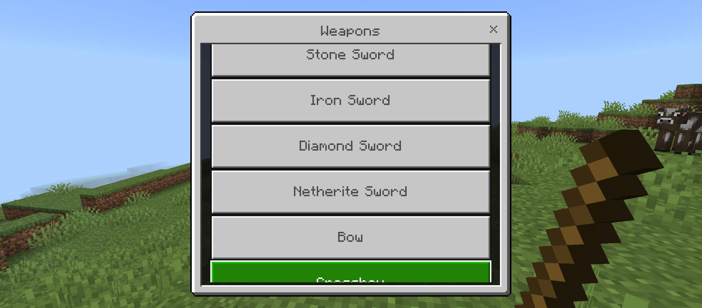 Item Menu — screenshot 3