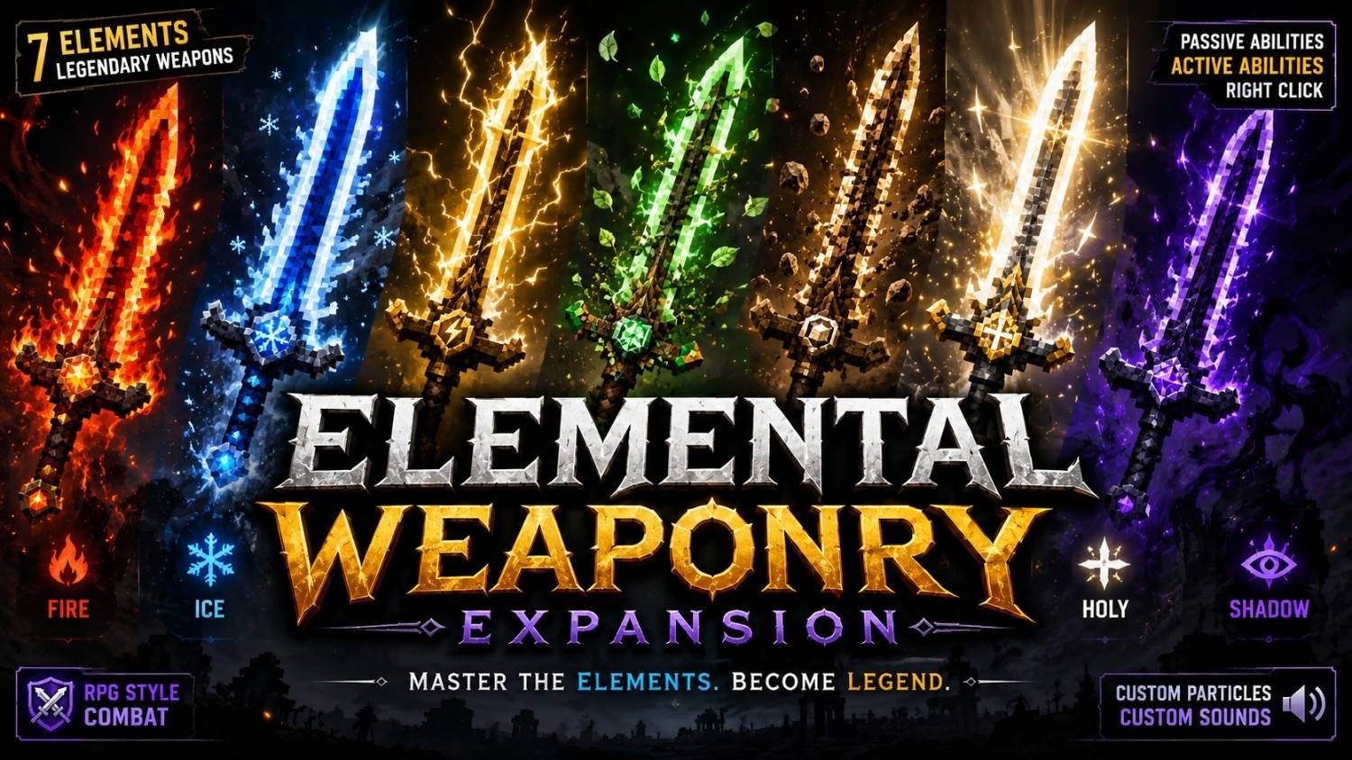 Elemental Weaponry Expansion — screenshot 1