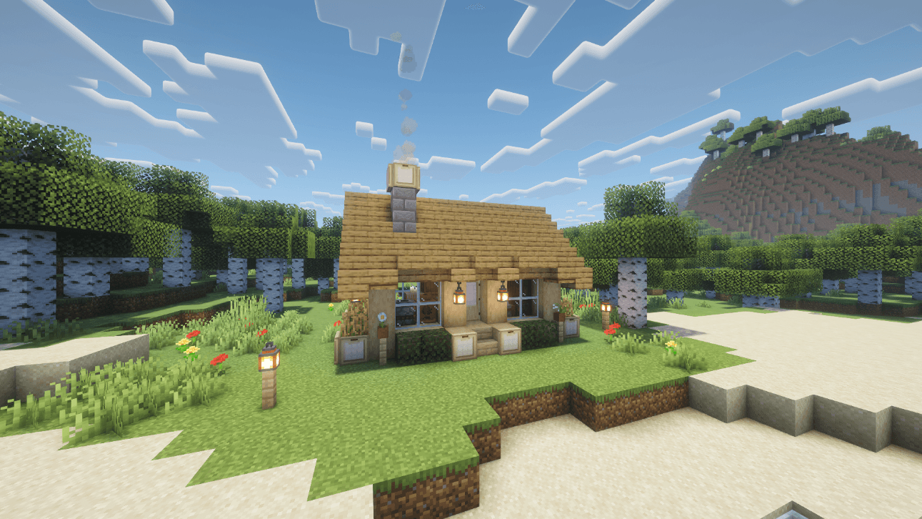Simple Birch Starter House — screenshot 1