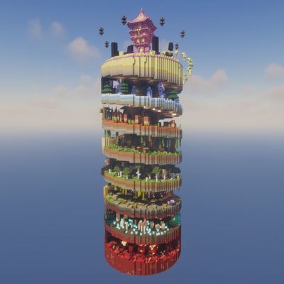 Spiral Parkour Challenge