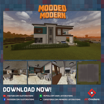 Modern House #28 (With Furnitures)