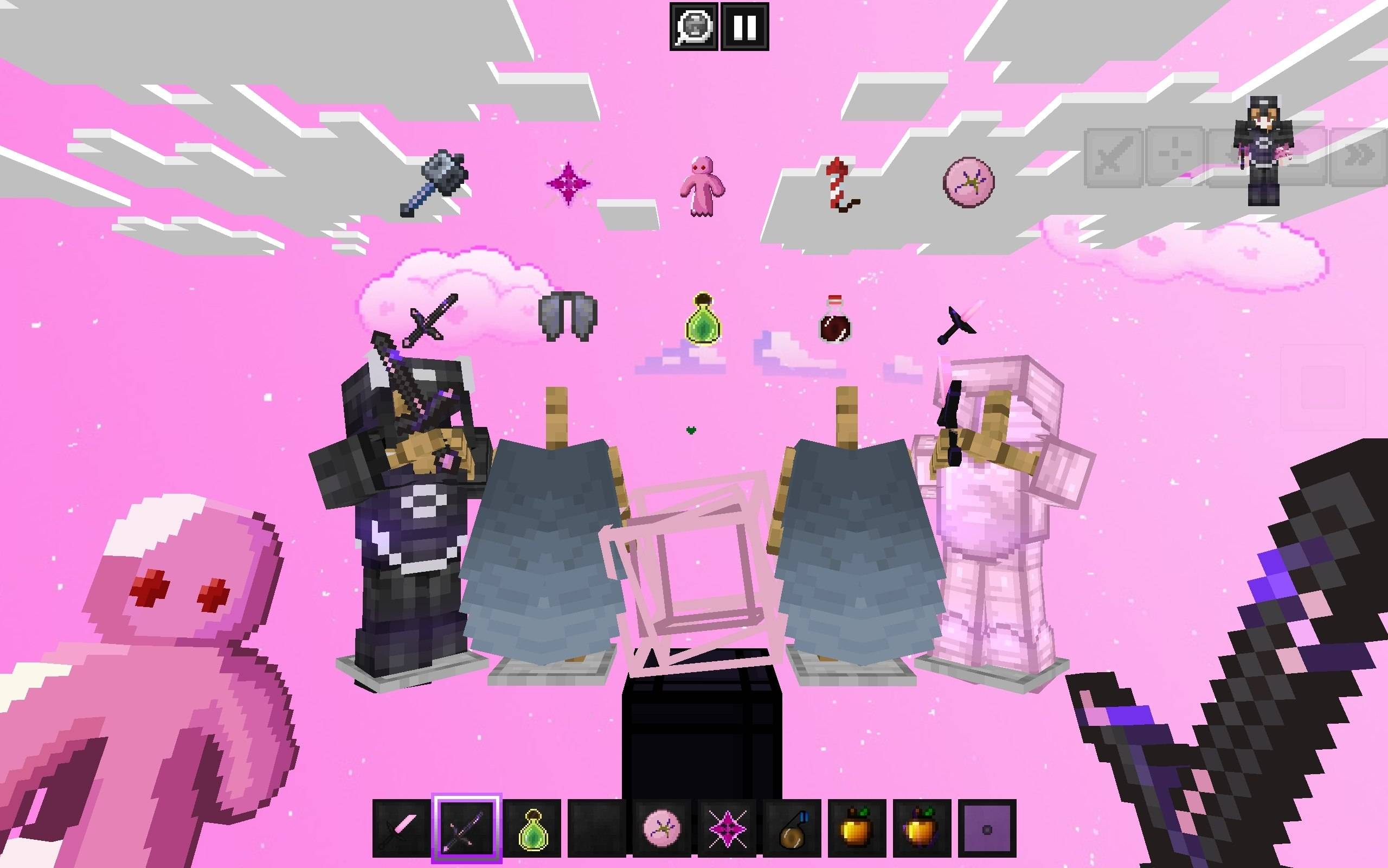 🌸 Pink Dream PvP UI Pack | Clean & Aesthetic — screenshot 1