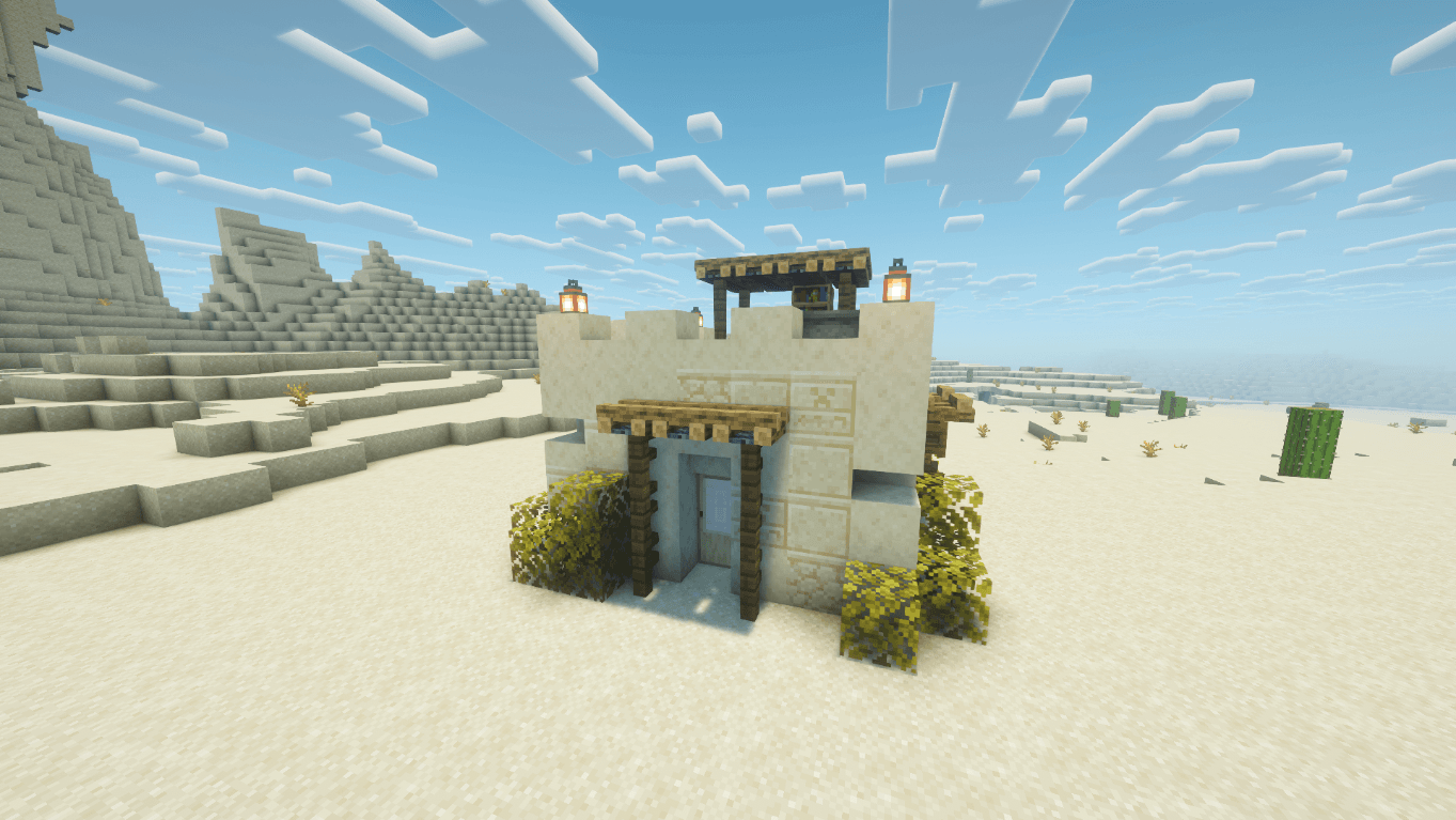 Simple Desert Starter House — screenshot 1