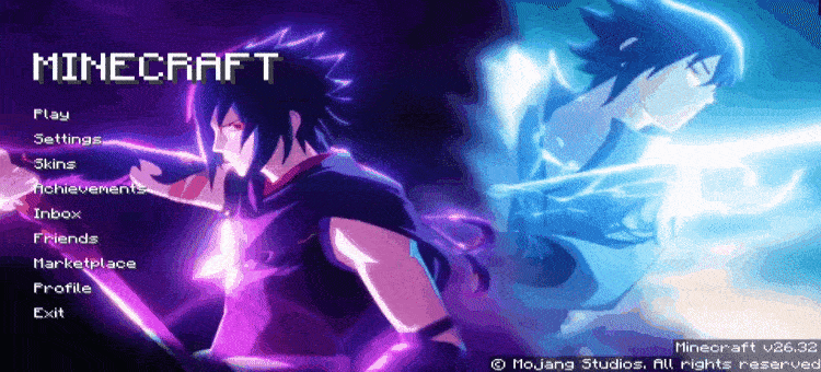 Animated Menu: Sasuke Uchiha — The Shadow Hokage — screenshot 1