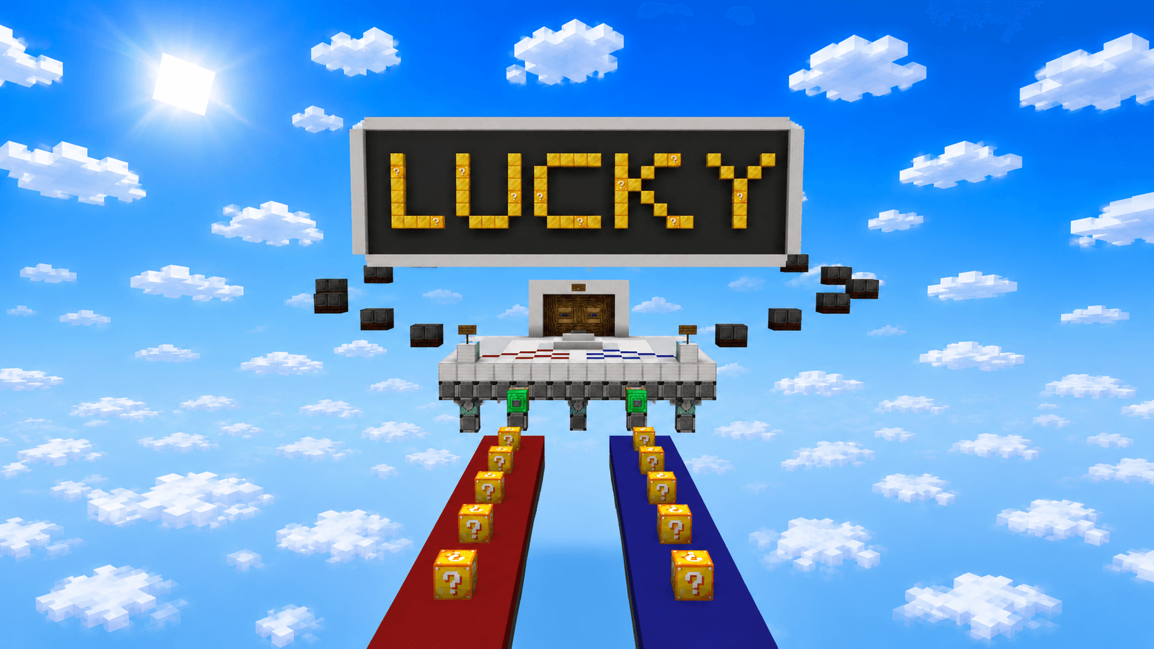New Lucky Block Race Challenge | (2 Players) — screenshot 1