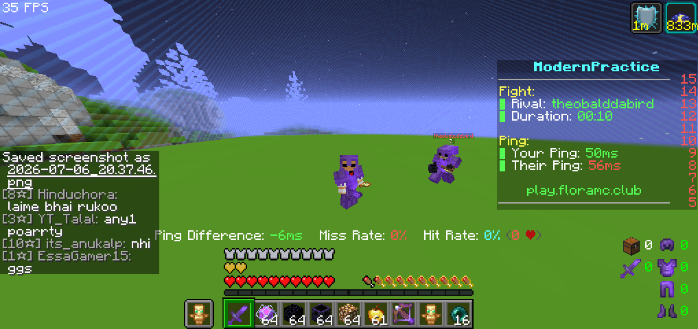 Master Crystal PvP! (Bedrock) — screenshot 1