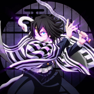 Animated Menu: Obanai Iguro — Serpent Hashira