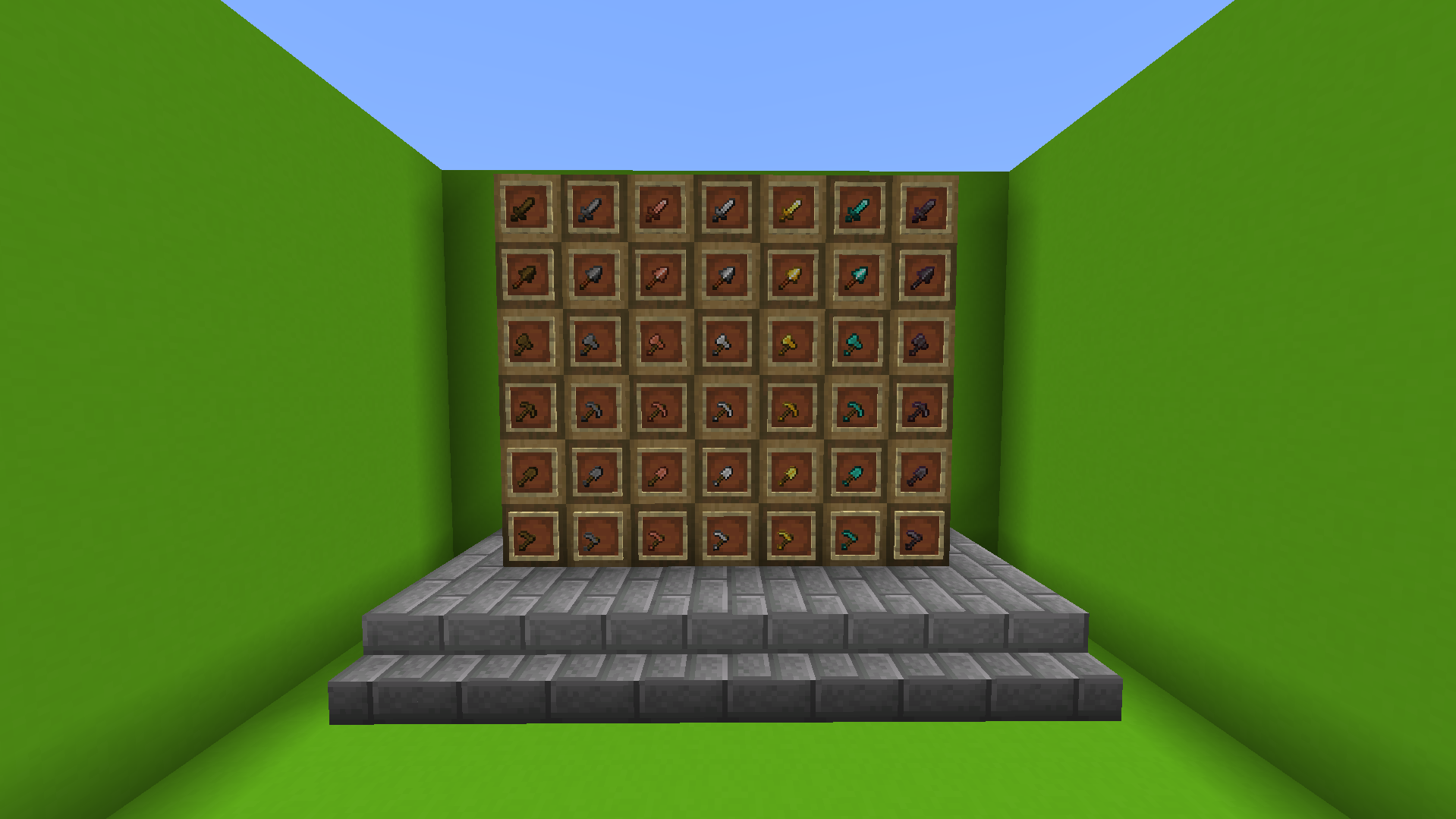 Tools Small + Spears and a little further down — screenshot 1