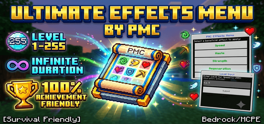 Ultimate Effects Menu By PMC [Achievement Friendly] — screenshot 1