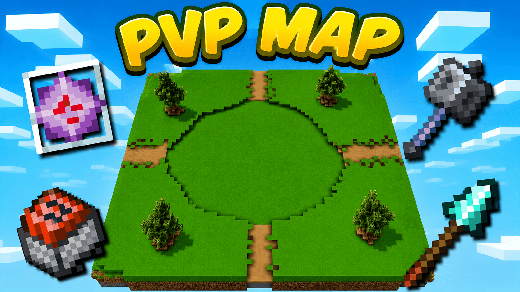 Ultimate All Kits PvP Map | Bot PvP — screenshot 1