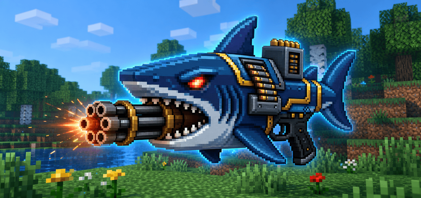 Minishark | Rapid-Fire Terraria Weapon — screenshot 1