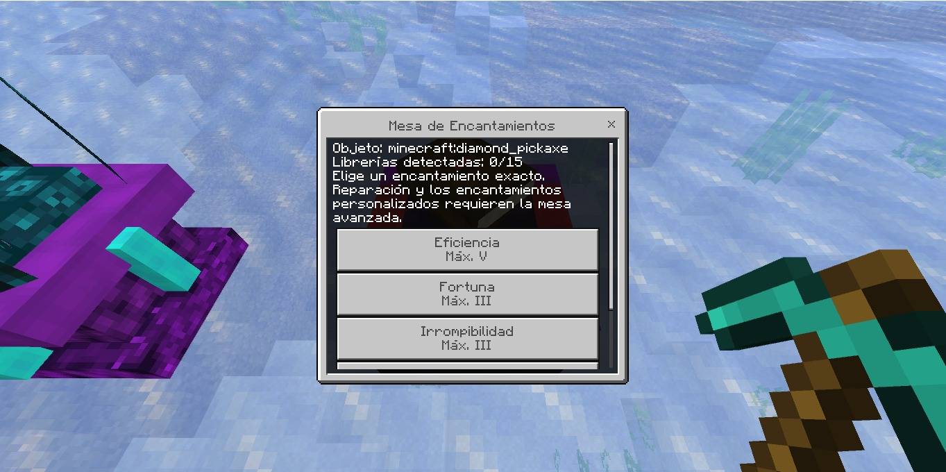 Advanced Enchanting Table — screenshot 5