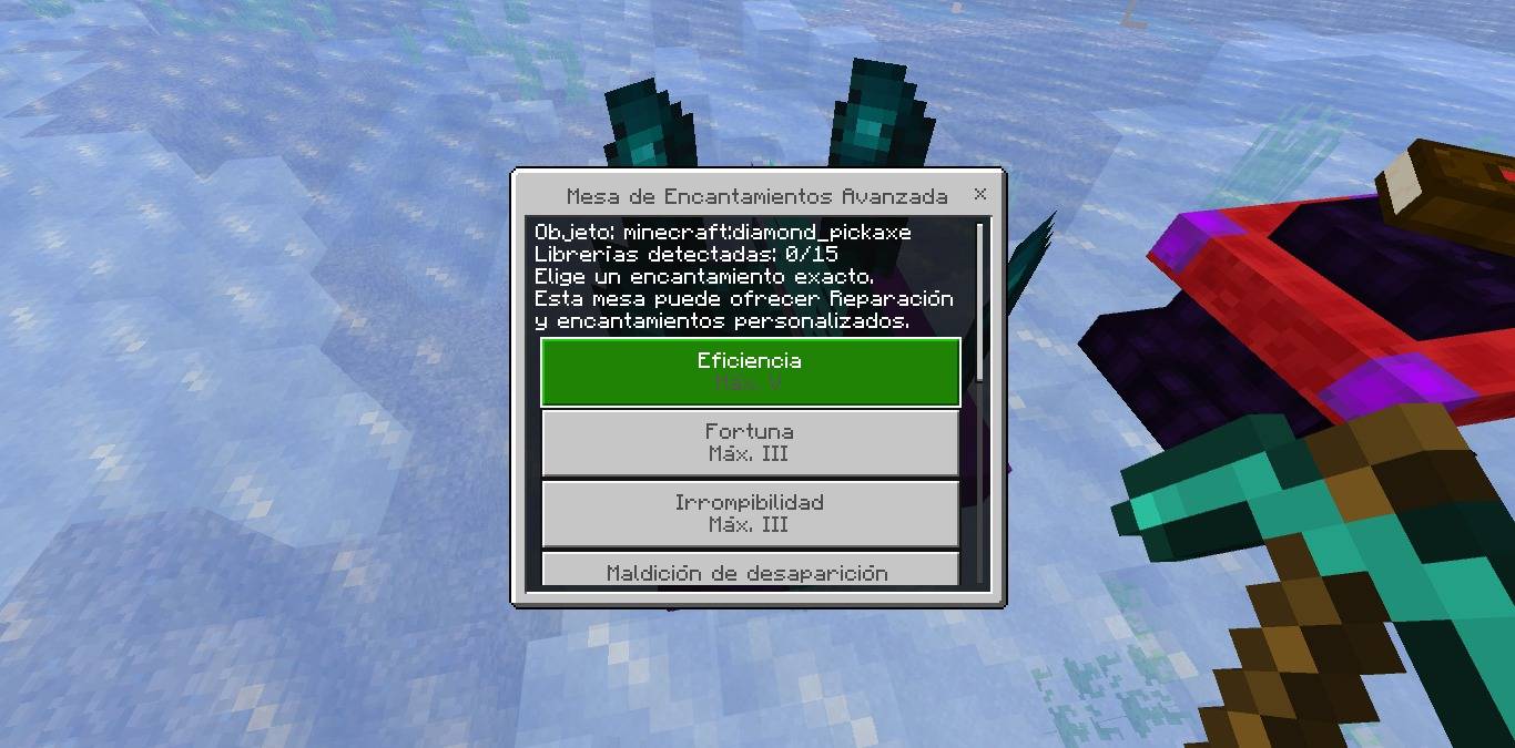 Advanced Enchanting Table — screenshot 6