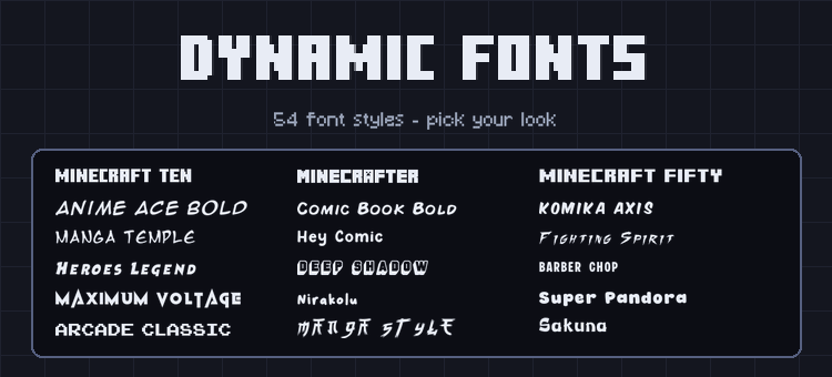 Dynamic Fonts — screenshot 1