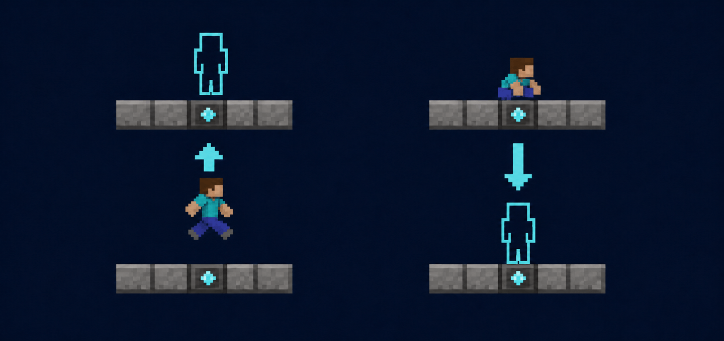 Elevator | Jump & Sneak Teleport — screenshot 4