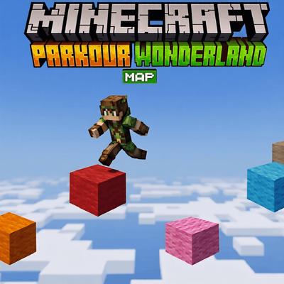 Minecraft Parkour Wonderland Map
