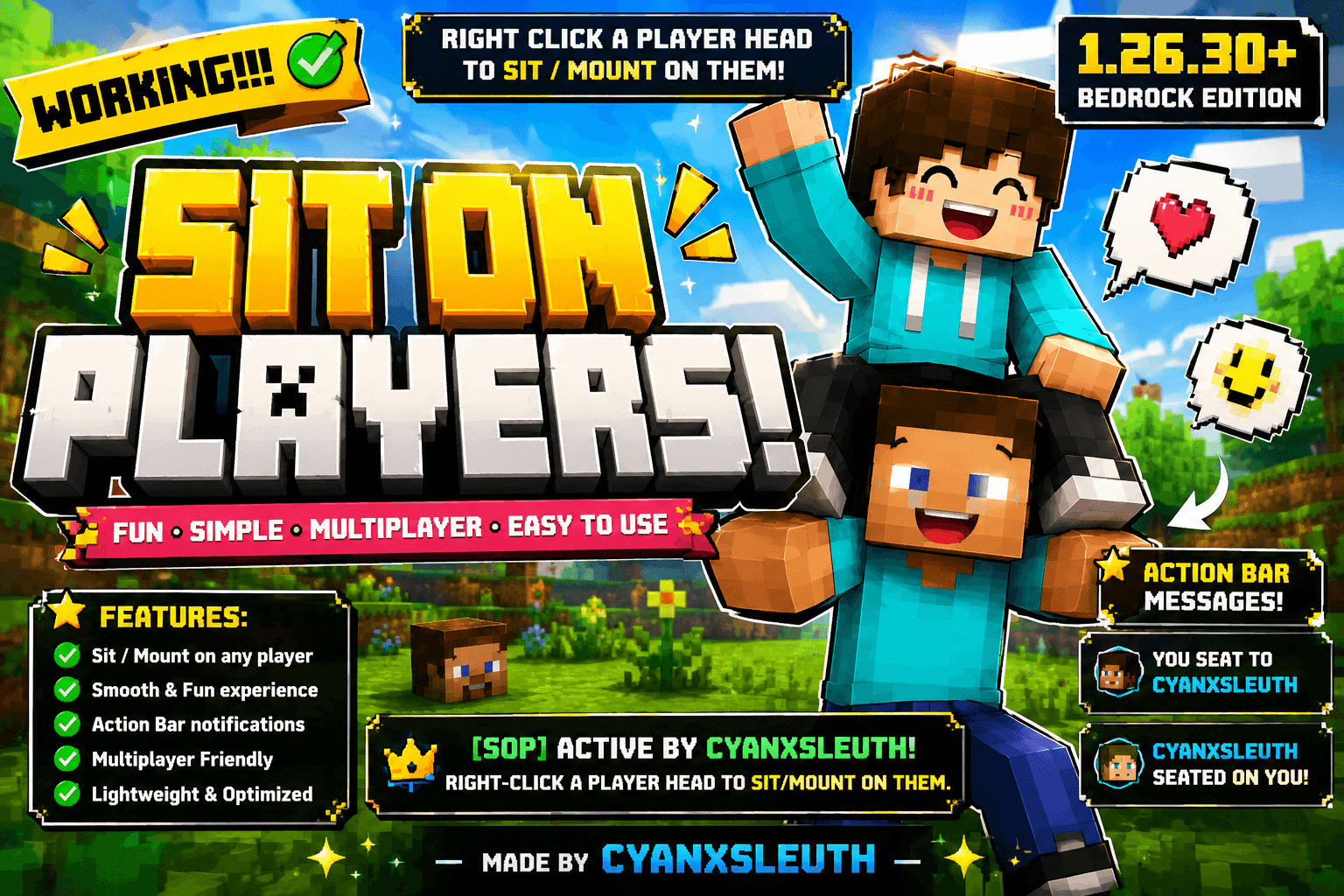 Sit on Players (WORKING!) — screenshot 1