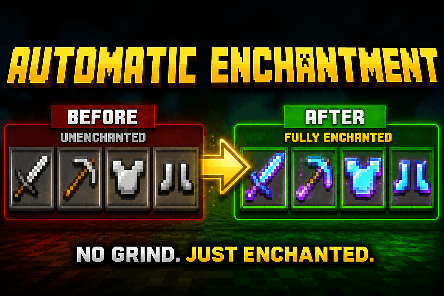 Automatic Enchantments || Achievements Friendly — screenshot 1