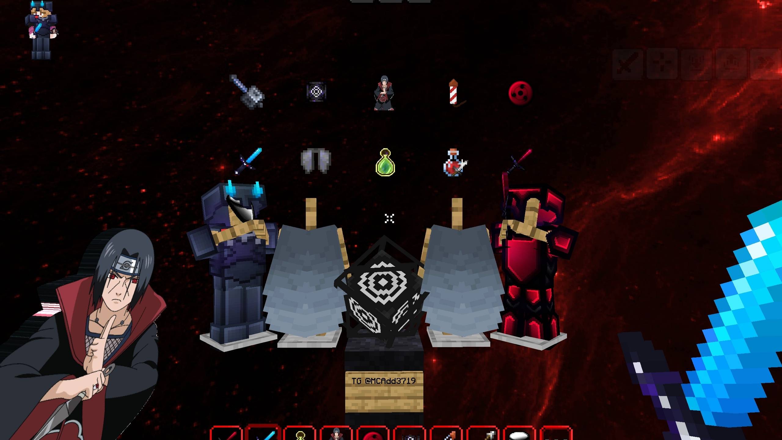 🔴 Itachi Uchiha 16x PvP Pack — screenshot 3