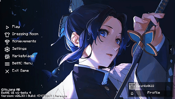 Shinobu Kocho UI (Demon Slayer) — screenshot 1