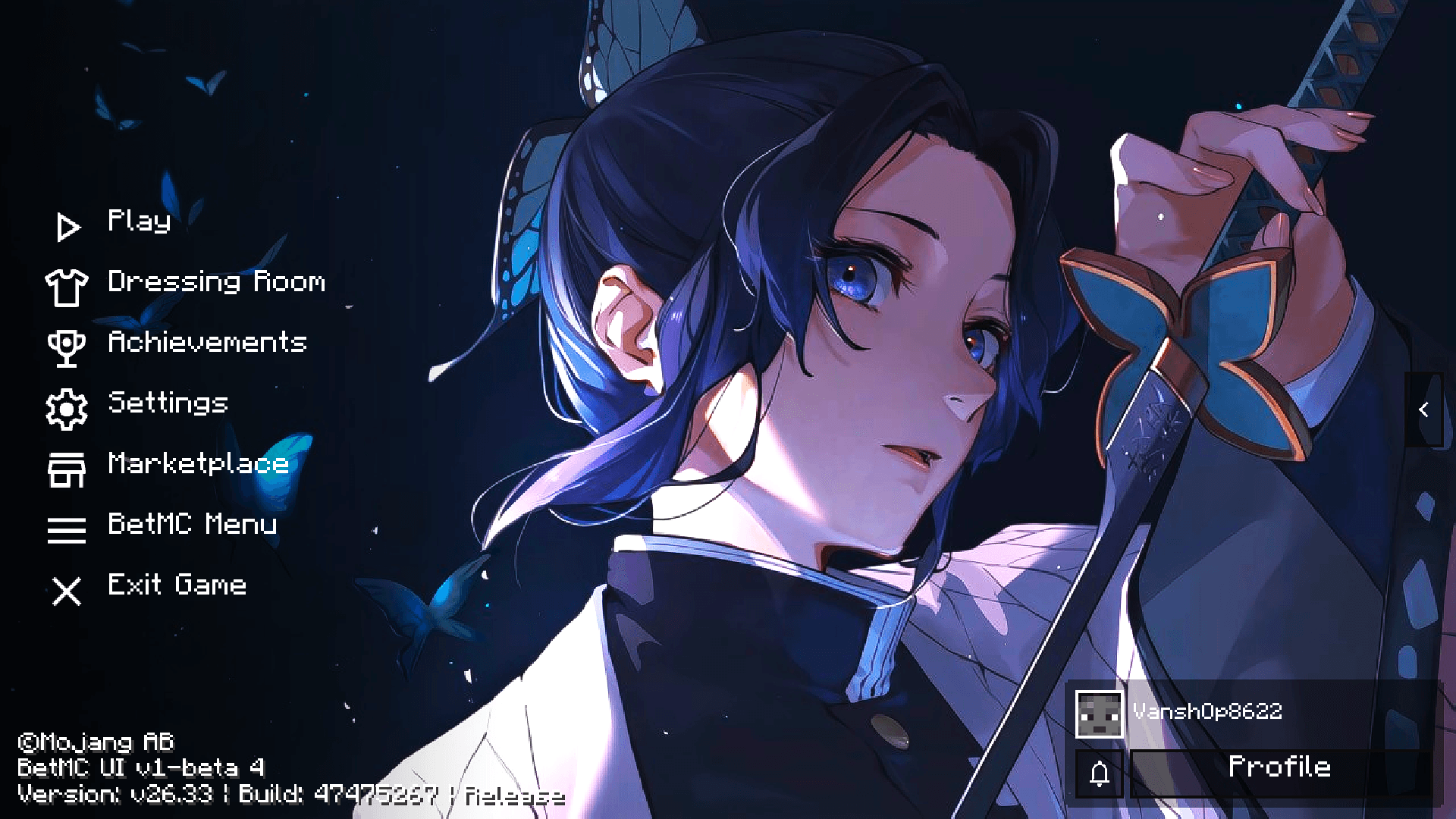 Shinobu Kocho UI (Demon Slayer) — screenshot 4