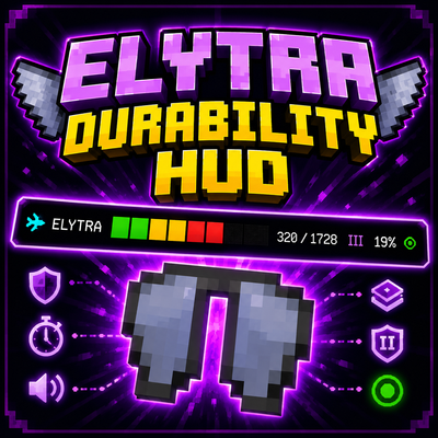 Elytra Durability HUD (ElytraHUD)