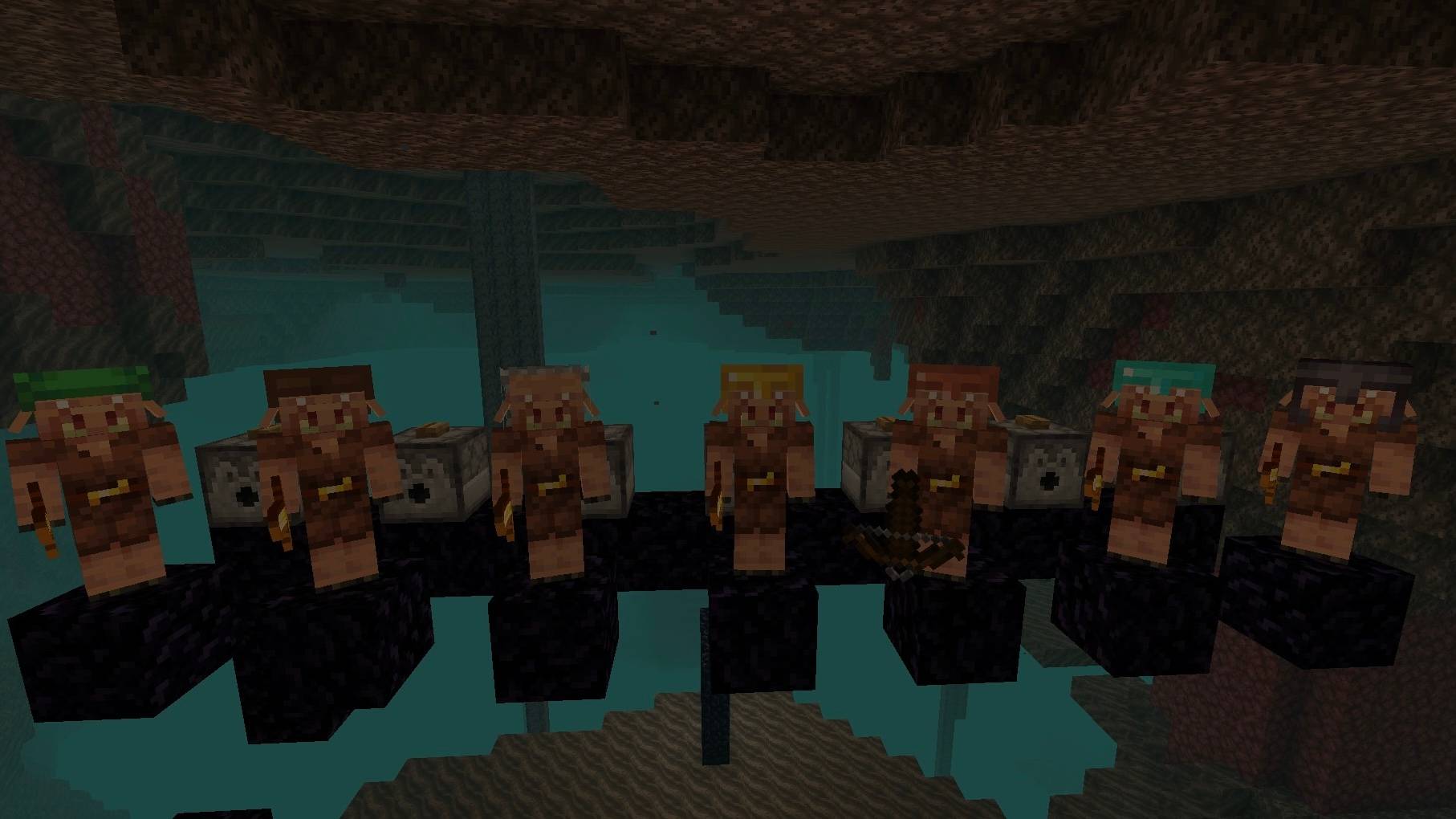 Vanilla Armor Tweaks: Baby Mob Armor Trim Displays — screenshot 4