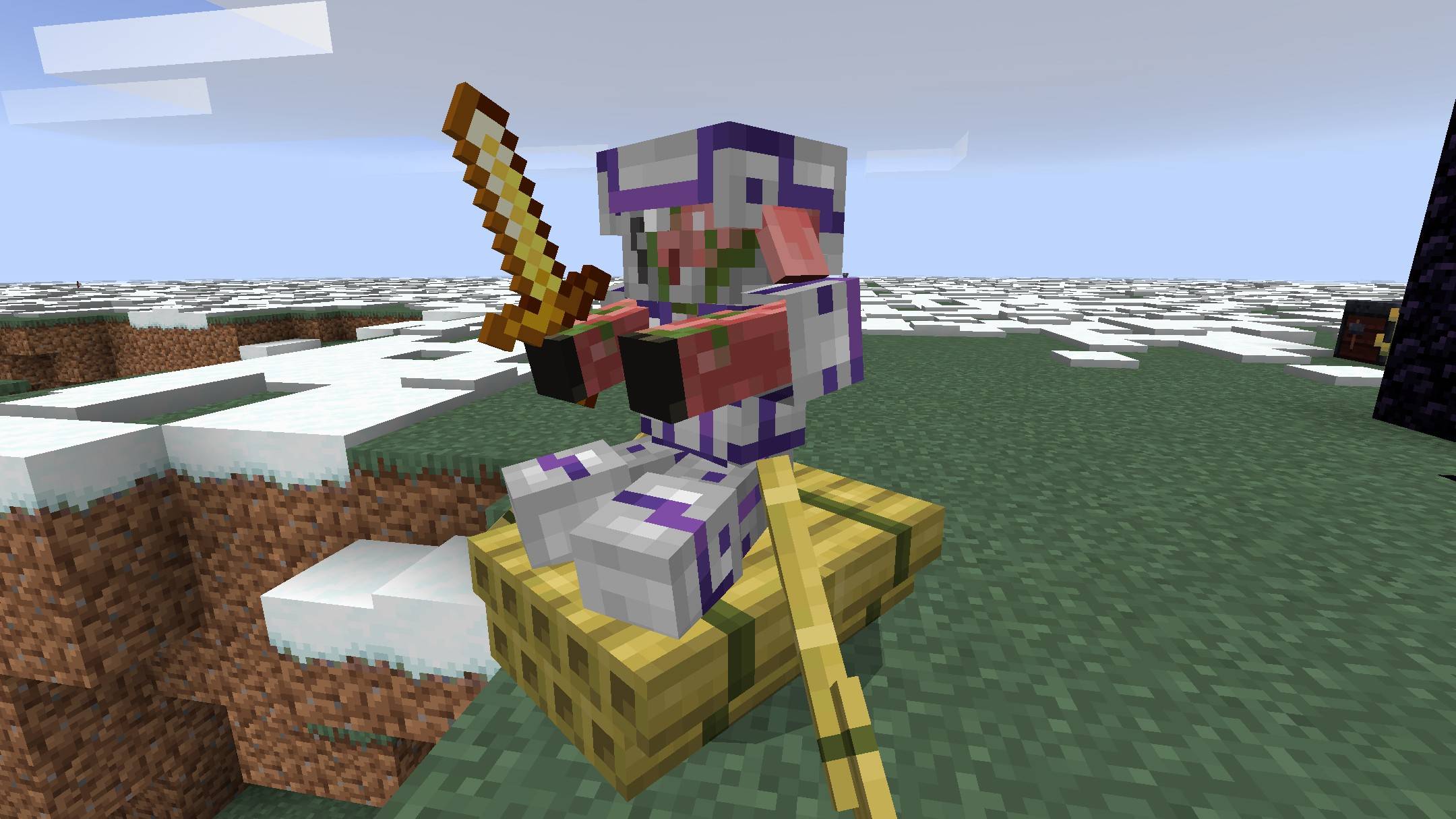 Vanilla Armor Tweaks: Baby Mob Armor Trim Displays — screenshot 5