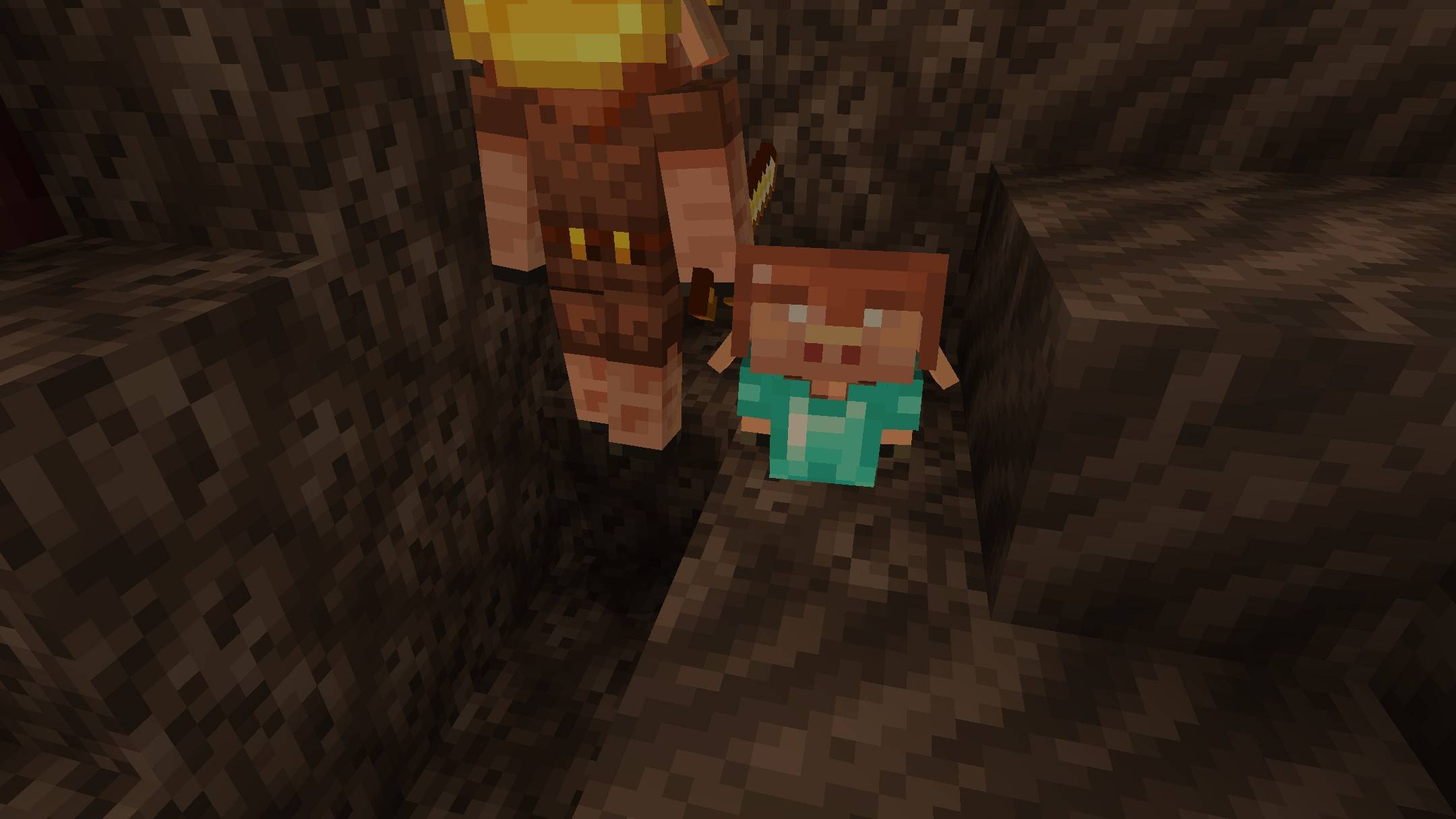 Vanilla Armor Tweaks: Baby Mob Armor Trim Displays — screenshot 6