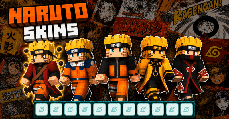 Naruto Versions Skin — screenshot 1