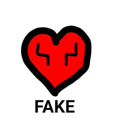 Fake Hardcore Hearts v1