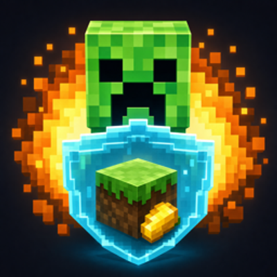 Safe Creeper Explosions | No Block Damage