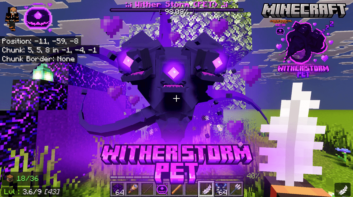 EF Wither Storm Pet  — screenshot 1