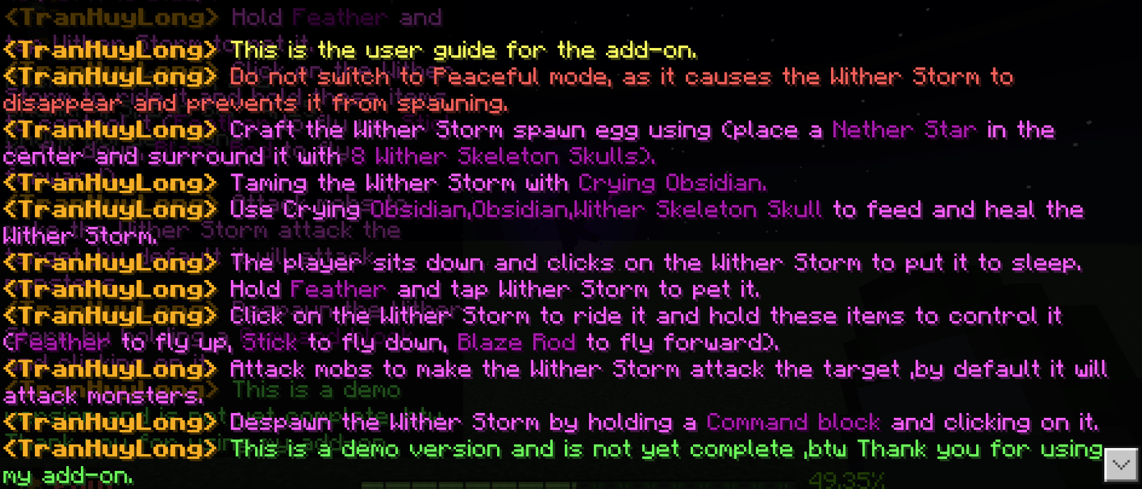 EF Wither Storm Pet  — screenshot 2
