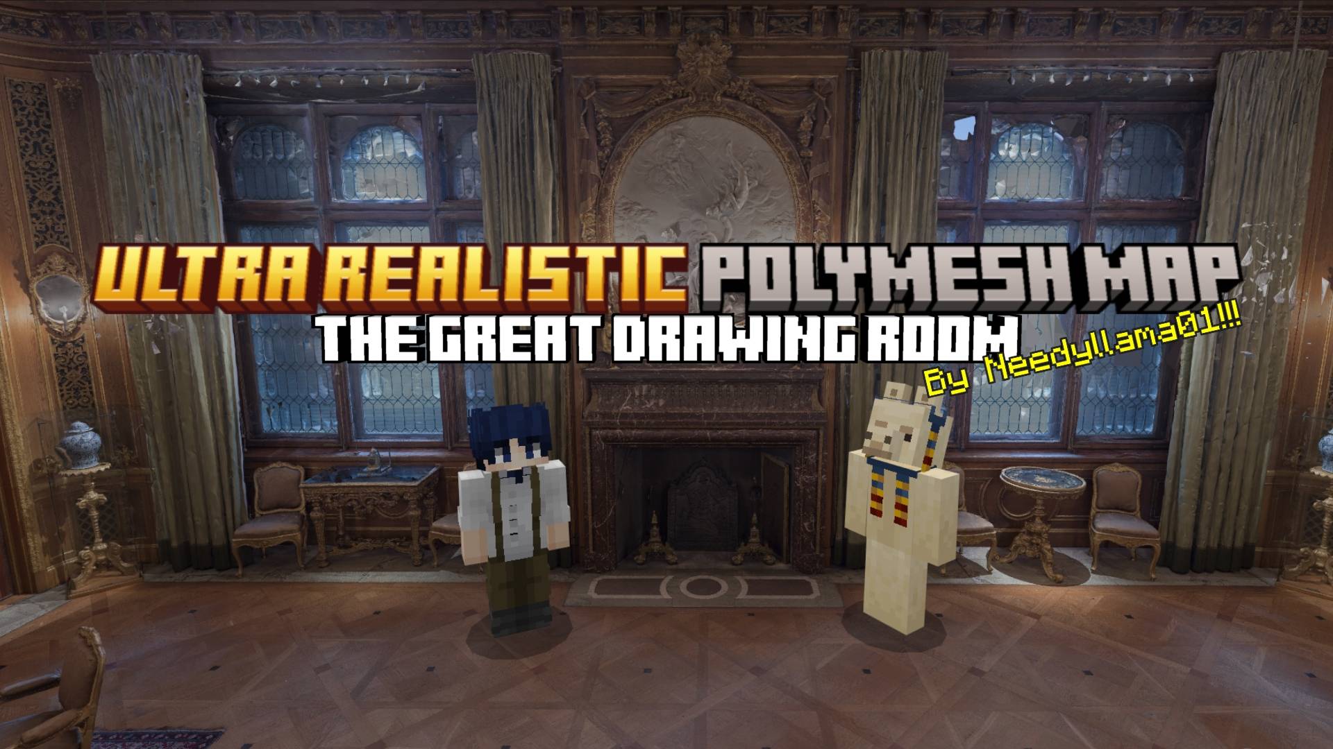Ultra Realistic Poly Mesh Map - The Great Drawing Room — screenshot 1