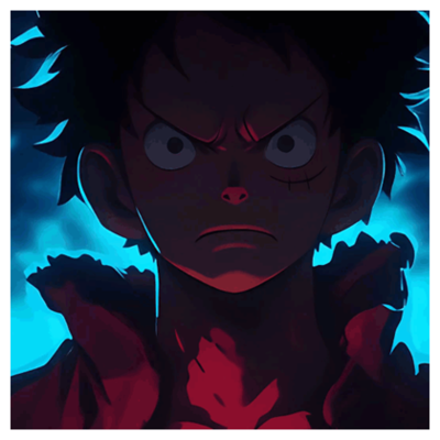 Animated Menu - Luffy Pirate King Aura
