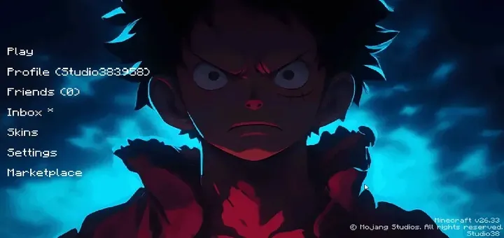 Animated Menu - Luffy Pirate King Aura — screenshot 1