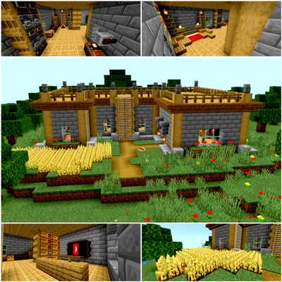 Classic Starter House | Hardcore World | Achievements On