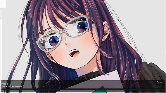 Animated Menu: Waguri UI | Anime Girl UI — screenshot 3